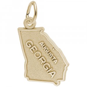 AUGUSTA GEORGIA MAP - Rembrandt Charms