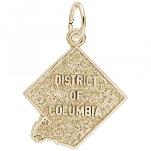 DISTRICT OF COLUMBIA MAP - Rembrandt Charms