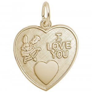 CUPID I LOVE YOU HEART - Rembrandt Charms