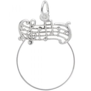 MUSIC STAFF CHARM HOLDER - Rembrandt Charms