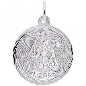 Libra Silver Charm