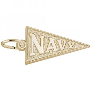 NAVY PENNANT FLAG - Rembrandt Charms