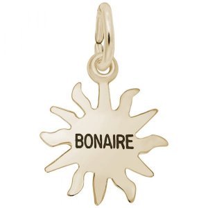 Bonaire Sun Gold Charm