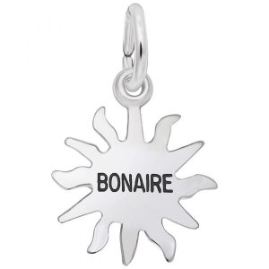 Bonaire Sun Silver Charm