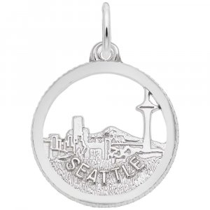 SEATTLE SKYLINE OPEN DISC - Rembrandt Charms