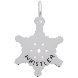 WHISTLER SNOWFLAKE - Rembrandt Charms