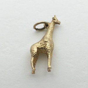 Giraffe - 9K Gold Vintage Charm