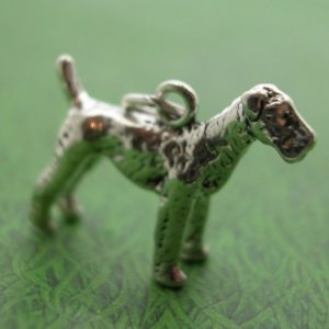 AIREDALE Sterling Silver Charm