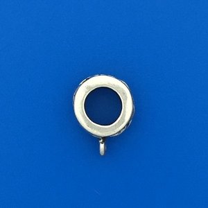 Ring Bail for European Style Charm Bracelets - Style 3 - Sterling Silver