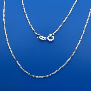 Sterling Silver Box Chains - Various Sizes