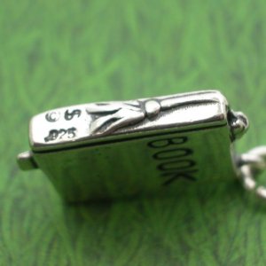 Side of Charm, Maker's Mark and .925 Stamp