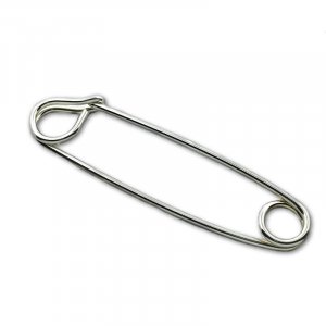 Simple Sterling Silver Safety Pin