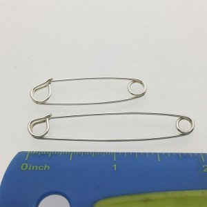 Simple Safety Pin - Sterling Silver