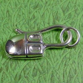 COMPUTER MOUSE Sterling Silver Charm
