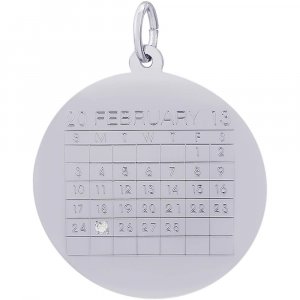 CALENDAR DISC with STONE - Rembrandt Charms