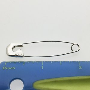 Safety Pin - Sterling Silver