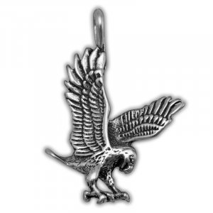 Bald Eagle Sterling Silver Charm