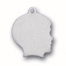 SMALL BOY SILHOUETTE Sterling Silver Charm