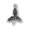 HOLLY LEAF & BERRIES Sterling Silver Charm - CLEARANCE