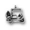 GOLF CART Sterling Silver Charm - CLEARANCE