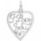 I LOVE YOU OPEN HEART - Rembrandt Charms