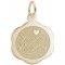 GRANDDAUGHTER SCALLOPED DISC - Rembrandt Charms