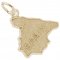 SPAIN MAP - Rembrandt Charms
