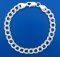 7 INCH Sterling Silver Charm Bracelet