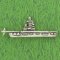 AIRCRAFT CARRIER Sterling Silver Charm
