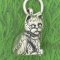SMALL SITTING KITTEN Sterling Silver Charm - CLEARANCE