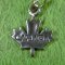CANADA MAPLE LEAF Sterling Silver Charm - CLEARANCE