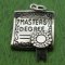MASTERS DEGREE Sterling Silver Charm