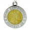 St Christopher Medal - Vintage Sterling Silver Charm