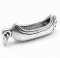 NATIVE AMERICAN CANOE Sterling Silver Charm