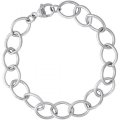 SINGLE LINK OPEN CURB CLASSIC BRACELET - 7 IN. - Rembrandt