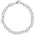 Twisted Link Bracelet - Sterling Silver