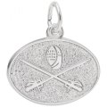 FENCING OVAL DISC - Rembrandt Charms