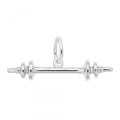 BARBELL ACCENT - Rembrandt Charms