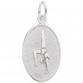 GYMNAST OVAL DISC - Rembrandt Charms