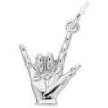 I LOVE YOU HAND SIGN - Rembrandt Charms