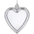 LARGE HEART PHOTOART - Rembrandt Charms