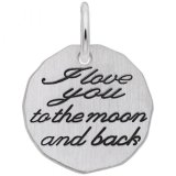I LOVE YOU TO THE MOON AND BACK - Rembrandt Charms