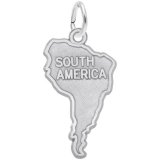SOUTH AMERICA MAP - Rembrandt Charms