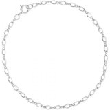 SMALL FIGURE EIGHT LINK CLASSIC BRACELET - 7 IN. - Rembrandt