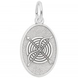 ARCHERY OVAL DISC - Rembrandt Charms