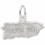 PUERTO RICO MAP - Rembrandt Charms
