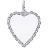 LARGE CLASSIC TWISTED ROPE HEART - Rembrandt Charms
