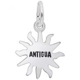 Antigua Sunshine Sterling Silver Charm