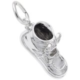 Baby Shoe Sterling Silver Charm