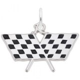 CHECKERED RACING FLAGS - Rembrandt Charms